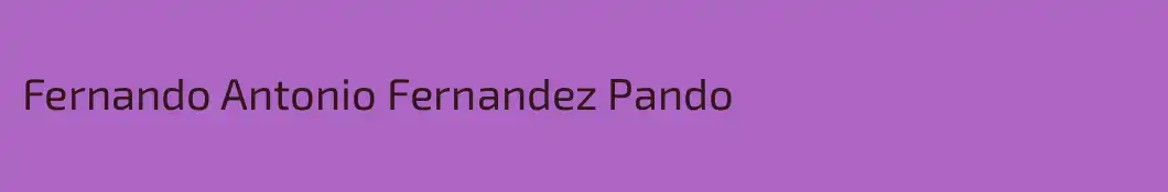 Fernando Antonio Fernandez Pando